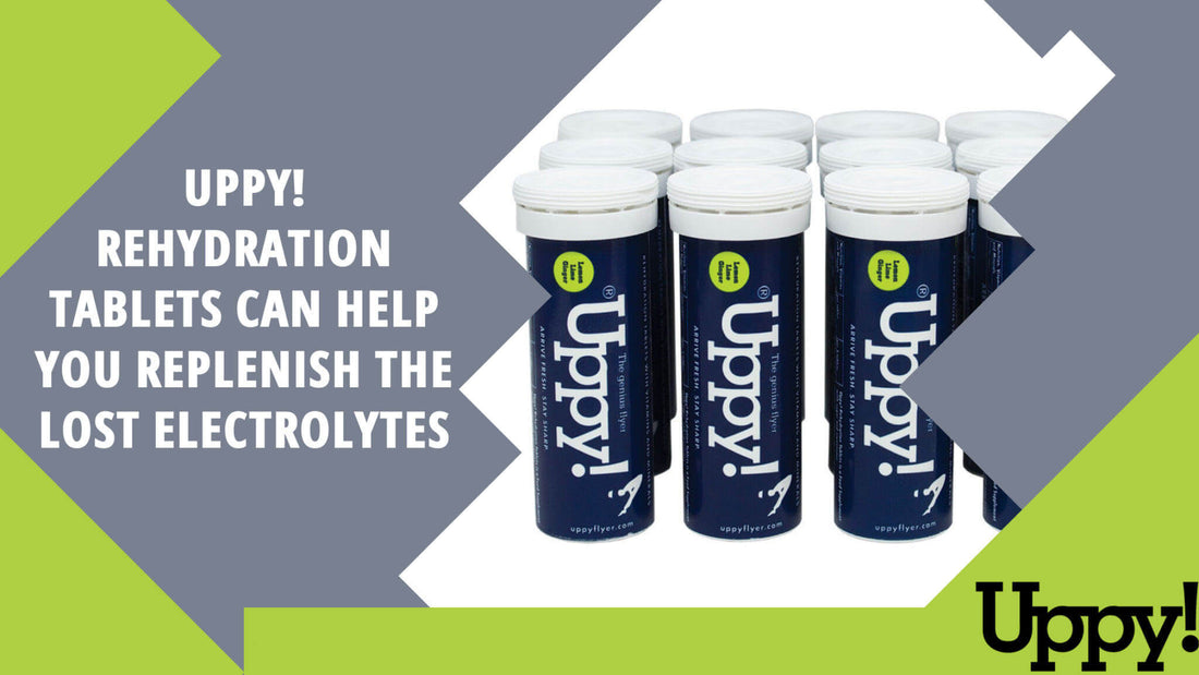 Uppy! Rehydration Tablets Can Help You Replenish the Lost Electrolytes