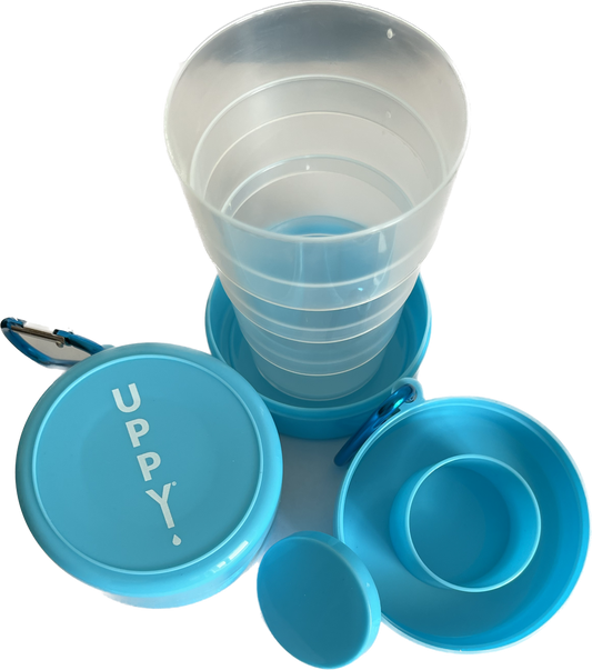 Uppy! On-The-Go Cup with Effervescent Tablet Holder